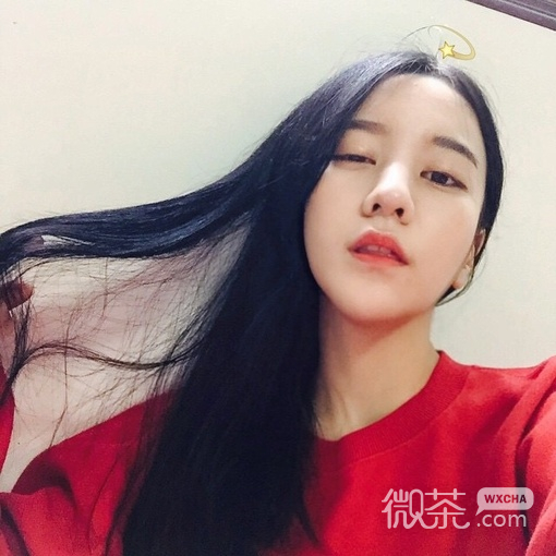 非主流清纯可爱美女微信高清图片