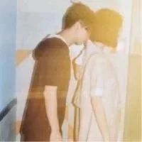 微信情侣头像 勿忘初心，心里有你.