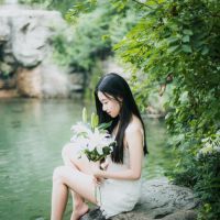 微信唯美女生头像 森系控i