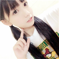 微信双马尾的可爱清纯萌妹子头像 我要的未来从不复杂