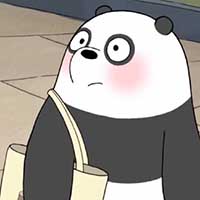 微信咱们裸熊情侣头像图片大全 咱们裸熊动漫情侣头像2016