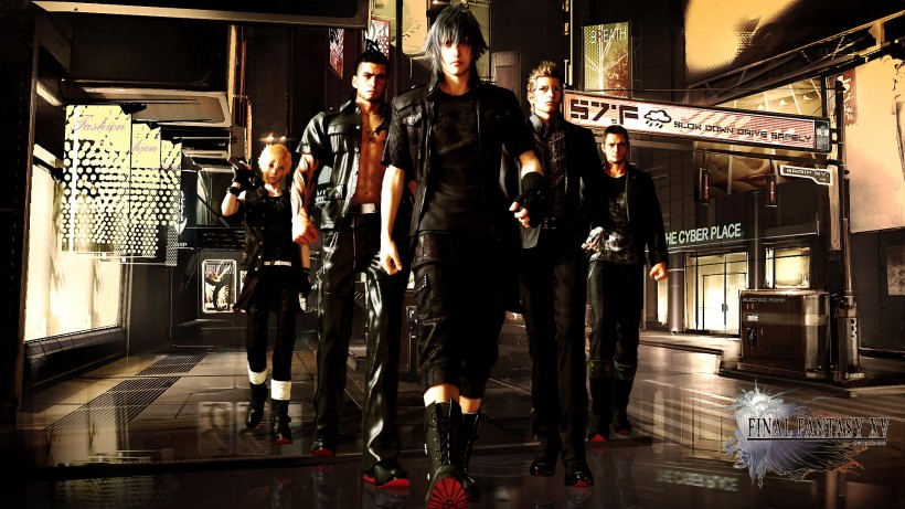 《最终幻想15》游戏人物微信高清图片