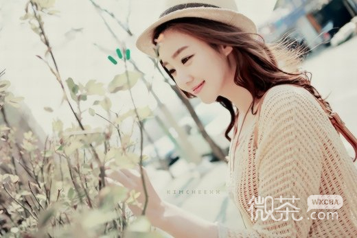 唯美韩系美女微信高清图片