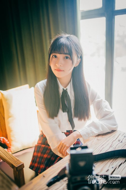 唯美文艺少女微信高清图片 朝气蓬勃