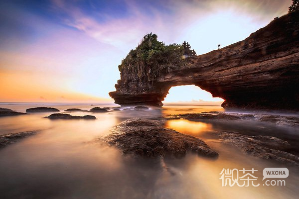 唯美海滩风景微信高清图片 梦幻巴厘岛