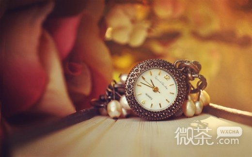 时钟意境微信高清图片 光阴似箭