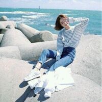 微信唯美女生头像海边只是我喜欢，却忘了你不喜欢