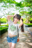 微信清纯美女头像 水一样的年华