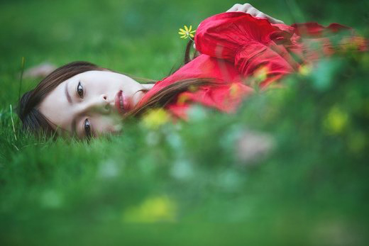 唯美清纯少女微信高清图片 含苞欲放
