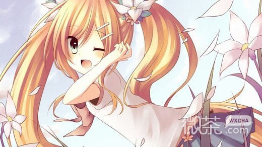 可爱卡通女孩微信高清图片