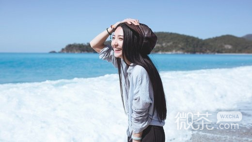 唯美甜美女生微信高清图片 嫣然一笑