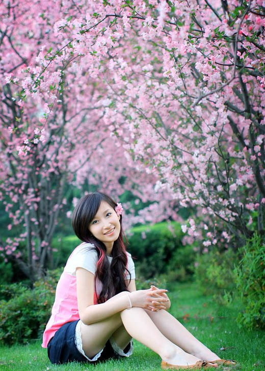 校园美女纯情自拍微信高清图片