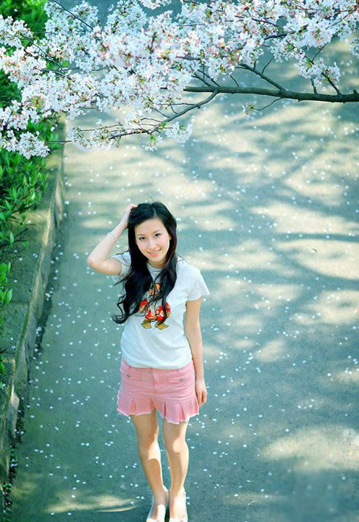 校园美女纯情自拍微信高清图片