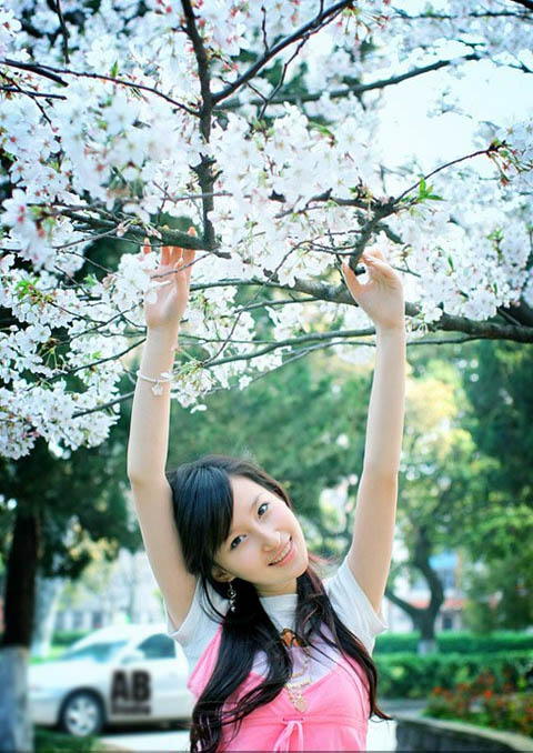 校园美女纯情自拍微信高清图片