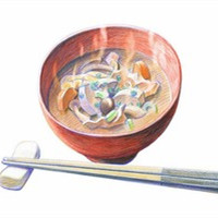 微信手绘食物彩铅头像高清 山高自有可行路