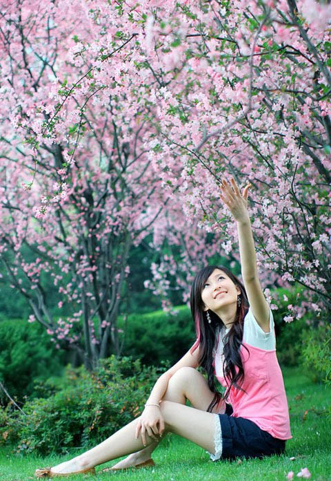 校园美女纯情自拍微信高清图片