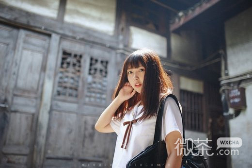 清纯校园唯美女神微信高清图片