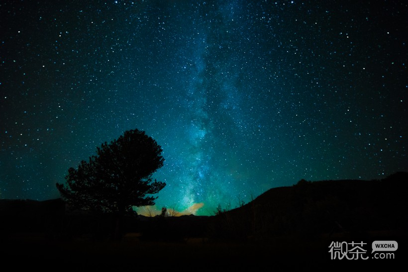 满天星空微信高清图片 繁星满天