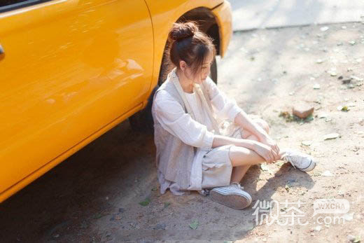 唯美清纯美女微信高清图片 恬静贤淑