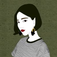 微信手绘超拽女生动漫