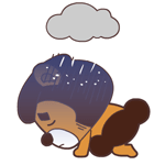 毛毛熊动态微信表情包 放学别走！