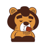 毛毛熊动态微信表情包 放学别走！