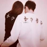 微信情侣头像 白いバラの夜