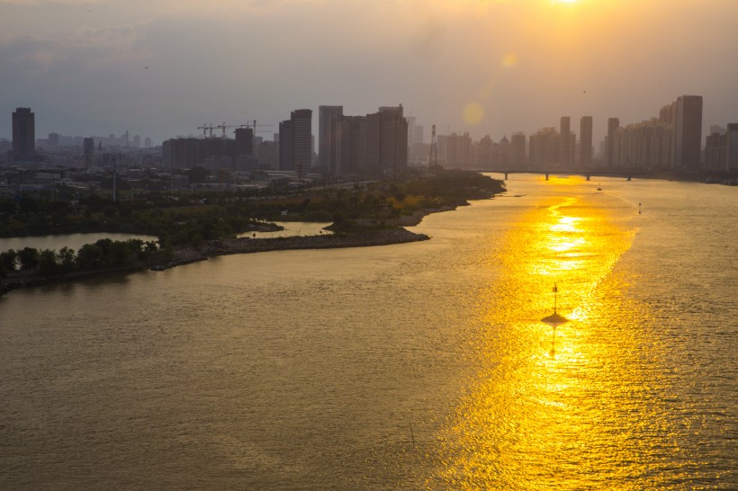 唯美的日落微信高清图片 夕阳西下