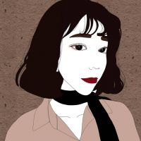 微信手绘超拽女生动漫