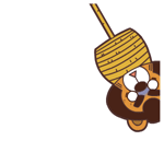 毛毛熊动态微信表情包 放学别走！