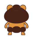 毛毛熊动态微信表情包 放学别走！