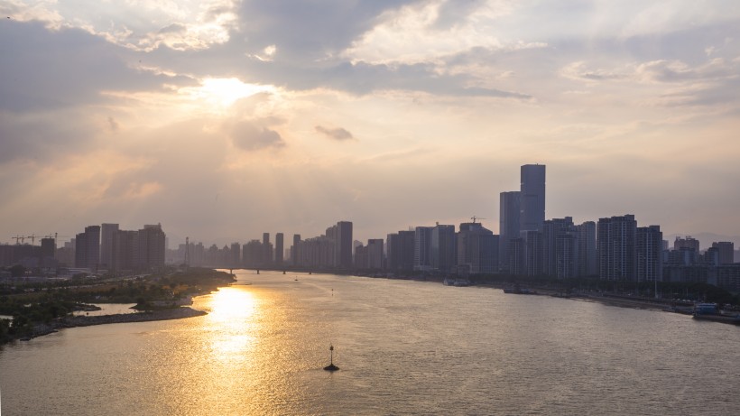 唯美的日落微信高清图片 夕阳西下