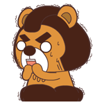 毛毛熊动态微信表情包 放学别走！