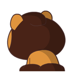 毛毛熊动态微信表情包 放学别走！