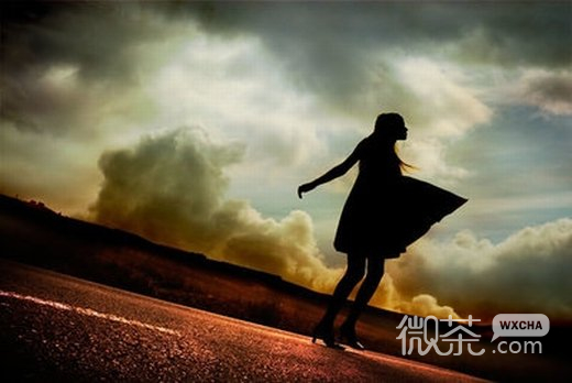 唯美逆光人物微信高清图片 不一样的美