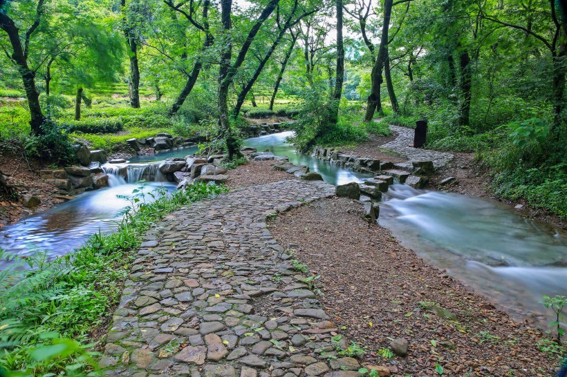 杭州九溪风景微信高清图片