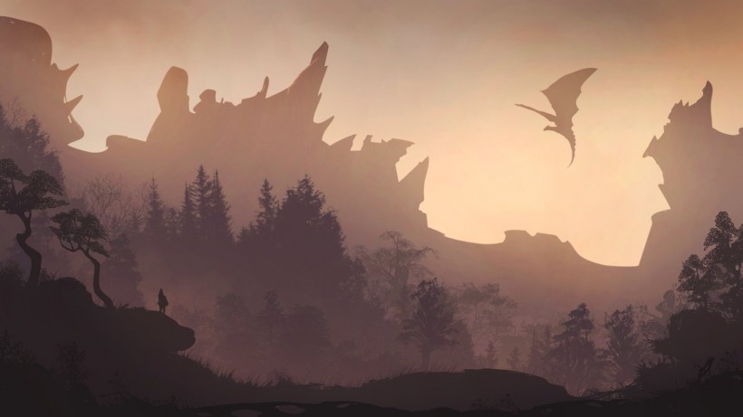 水墨风艺术背景微信高清图片 传统文化艺术