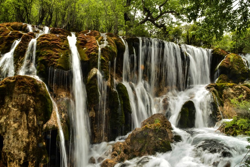 四川九寨沟风景微信高清图片 被世人誉为“童话世界”