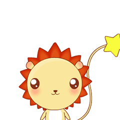 小狮子leo系列动态微信表情包 不想理你！