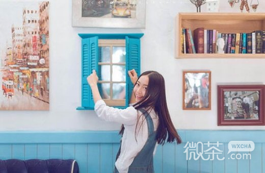 阳光清纯微笑唯美意境美女微信图片 绽放甜甜笑容