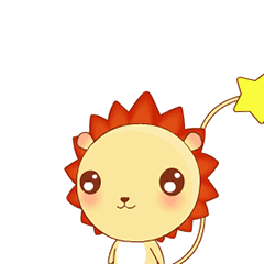 小狮子leo系列动态微信表情包 不想理你！