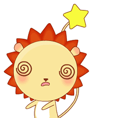 小狮子leo系列动态微信表情包 不想理你！