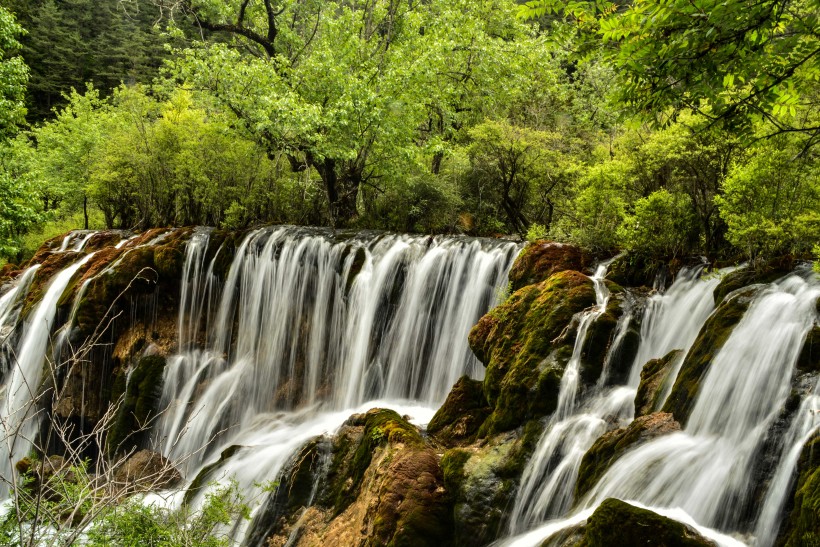 四川九寨沟风景微信高清图片 被世人誉为“童话世界”