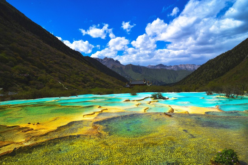 四川九寨沟风景微信高清图片 被世人誉为“童话世界”