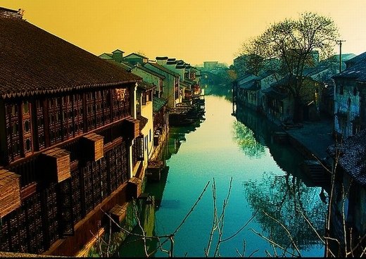 意境超美的江南水乡微信高清图片
