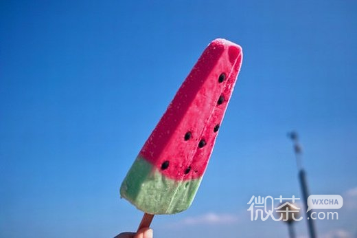 炎夏至爱的冰棒意境微信图片