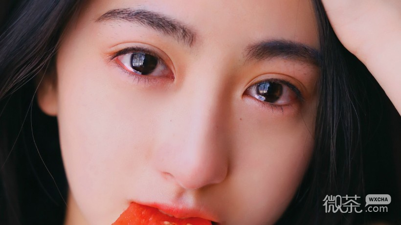 上戏校花朱圣祎微信高清图片 校花美女