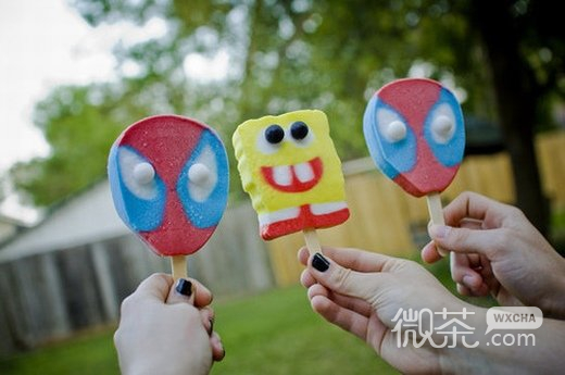 炎夏至爱的冰棒意境微信图片