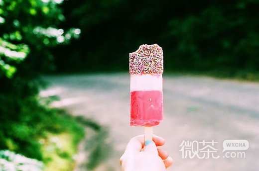 炎夏至爱的冰棒意境微信图片