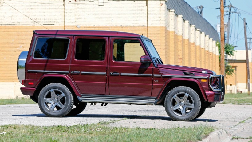 2016款奔驰G550越野车微信高清图片